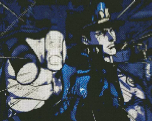 Jotaro Jojos Bizarre Adventure Diamond Painting