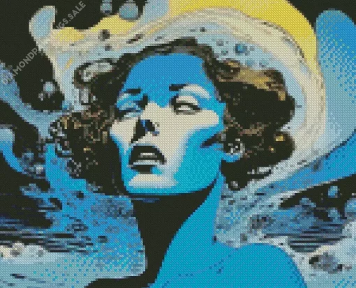 Lady Drowning Diamond Painting