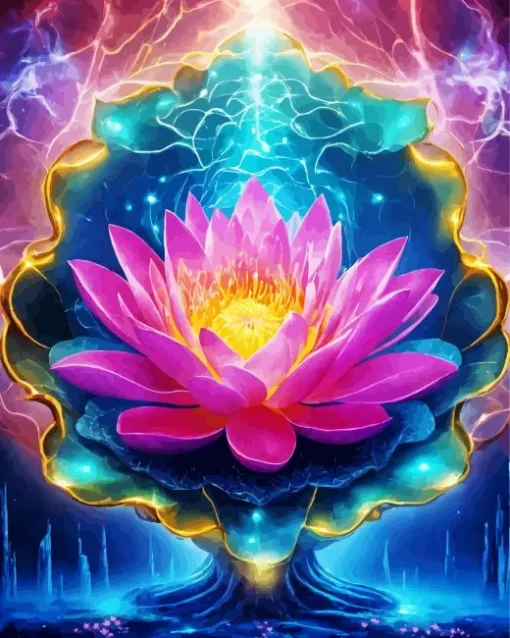 Magical Flower Diamond Painting