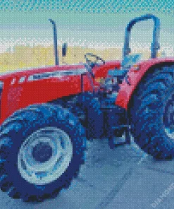 Massey Tractor Diamond Painting