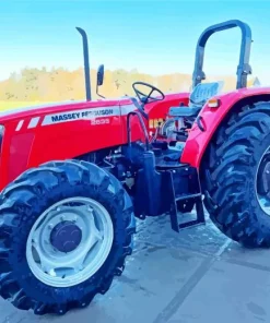 Massey Tractor Diamond Painting