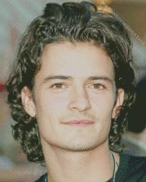 Orlando Bloom Actor Diamond Painting