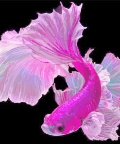 Pink Fish Diamond Painting