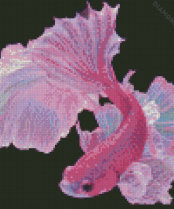 Pink Fish Diamond Painting