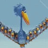 Pixar For The Birds Diamond Painting