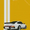 Porsche Illustration Diamond Painting