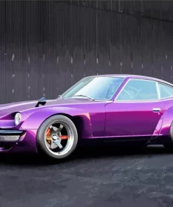 Purple Fairy Lady Nissan Diamond Painting