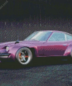 Purple Fairy Lady Nissan Diamond Painting