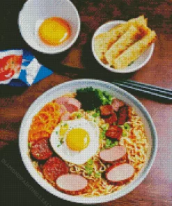 Ramen Bowl Diamond Painting