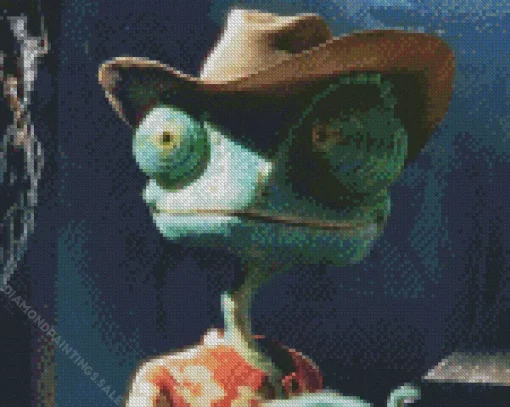 Rango Cowboy Diamond Painting