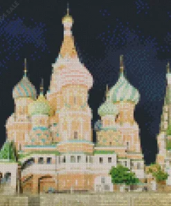 Red Square Moscow Diamond Painting