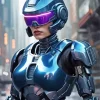 Robocop Girl Diamond Painting