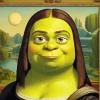Shrek Mona Lisa Diamond Painting