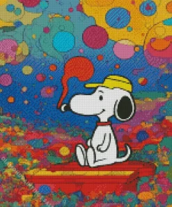 Snoopy Smoking Diamond Painting