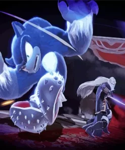 Sonic The Werewolf Diamond Painting