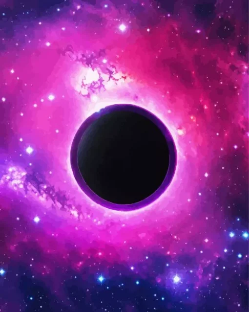 Space Black Hole Diamond Painting