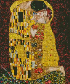 The Kiss By Gustav Klimt Diamond Painting