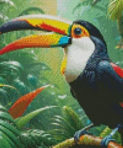 Toucan Bird Art Diamond Painting