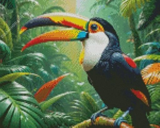 Toucan Bird Art Diamond Painting