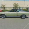 Vintage Green 1969 Chevelle Diamond Painting