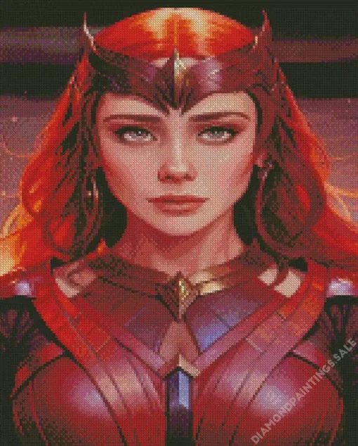 Wanda Maximoff Diamond Painting