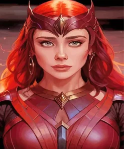 Wanda Maximoff Diamond Painting