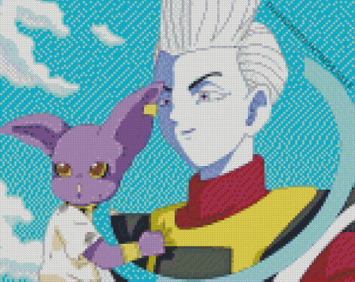 Whis and Beerus Diamond Painting