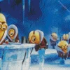 Winter Minions Diamond Painting