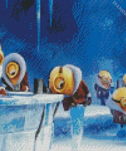 Winter Minions Diamond Painting