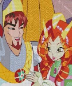 Winx Bloom Parents Diamond Painting