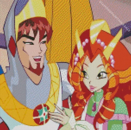 Winx Bloom Parents Diamond Painting