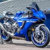 Yamaha Blue Motorbike Diamond Painting