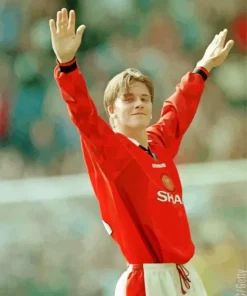 Young David Beckham Diamond Painting