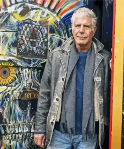 Anthony Bourdain Diamond Painting