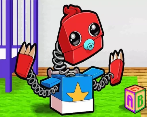 Baby Boxy Boo Diamond Painting