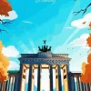 Berlin Germany Brandenburg Diamond Painting