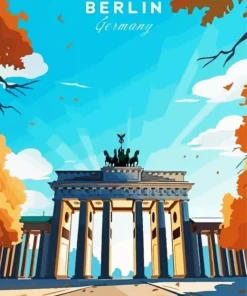 Berlin Germany Brandenburg Diamond Painting