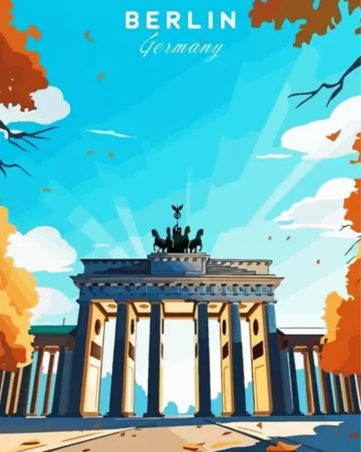 Berlin Germany Brandenburg Diamond Painting