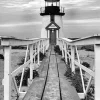 Black And White Brant Point Light Diamond Painting
