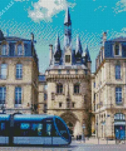 Bordeaux Porte Cailhau Diamond Painting