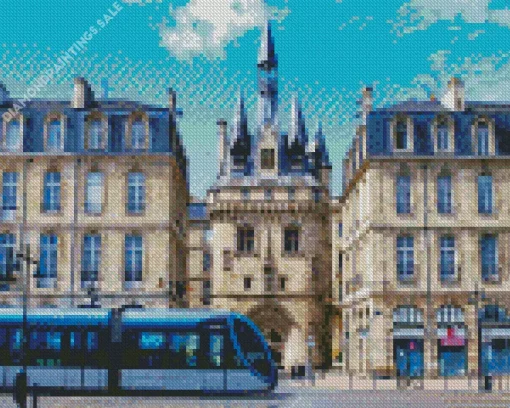 Bordeaux Porte Cailhau Diamond Painting