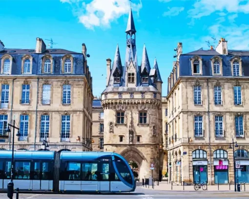 Bordeaux Porte Cailhau Diamond Painting