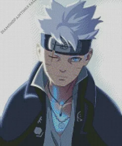 Boruto Uzumaki Character Diamond Painting