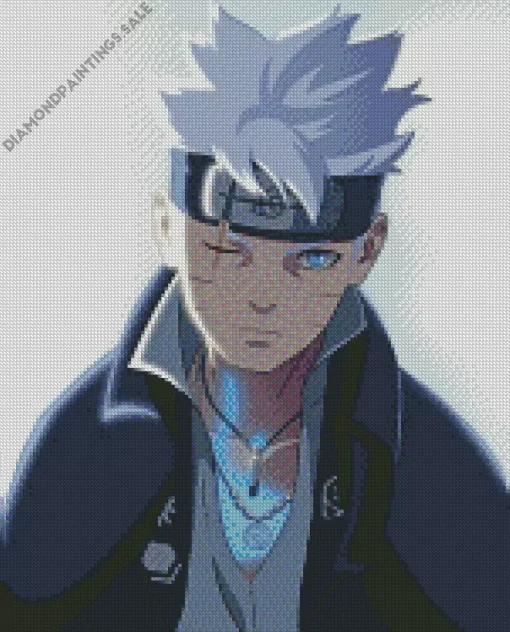 Boruto Uzumaki Character Diamond Painting