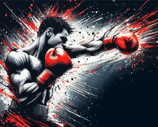 Boxer Art Diamond Painting