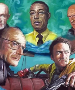 Breaking Bad Art Diamond Painting