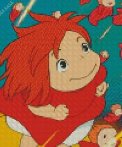 Ponyo Art Diamond Painting