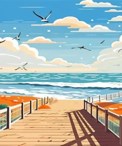 Easy Boardwalk Diamond Painting