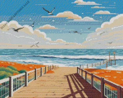 Easy Boardwalk Diamond Painting