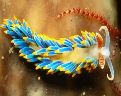 Flabellina Diamond Painting